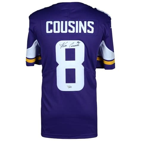 Kirk Cousins Signed Vikings Jersey (Fanatics Hologram) | Pristine Auction