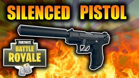 NEW Silenced Pistol Coming to Fortnite Battle Royale! New Weapons in ...