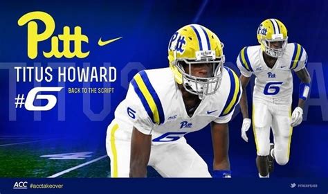 New Pitt Football Uniforms