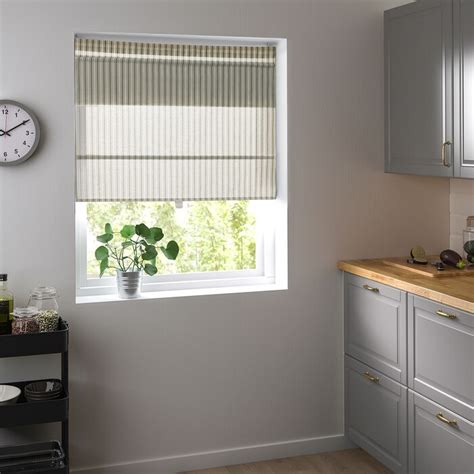 Roman Shades - Striped & Solid Roman Blinds - IKEA