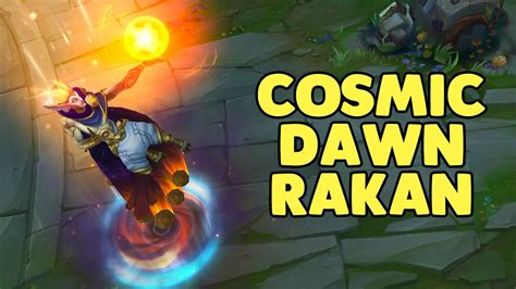 Cosmic Dawn Rakan Skin Spotlight - League of Legends - YouTube