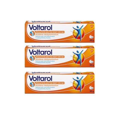 Buy Voltarol Emulgel P - Triple Pack | Chemist Direct