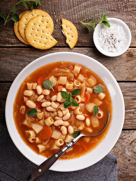 Italian Pasta and Bean Soup (pasta e fagioli)