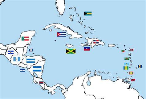 Imagen - Mapa centroamerica y el caribe (Los Paises Inviables de la Ola secesionista).png ...