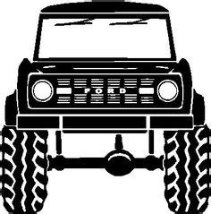 ford bronco drawing - Clip Art Library