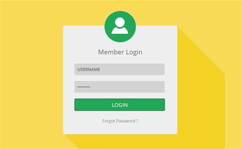 HTML5 Login Page Template & Form | Free & Premium Templates