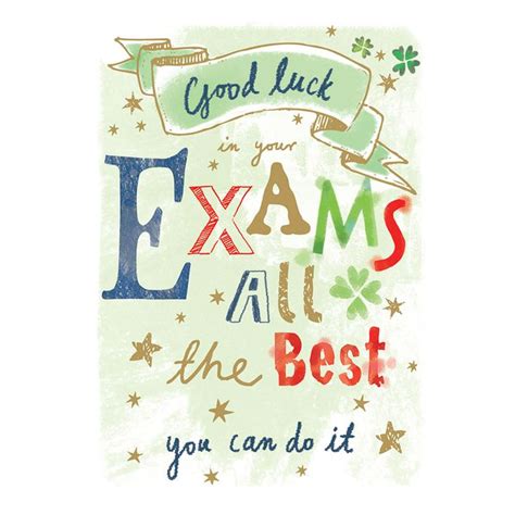 Ling Good Luck In Your Exams Greeting Card | Exam wishes good luck, Exam wishes, Best wishes for ...