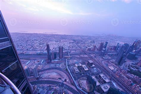 Dubai night skyline 11284737 Stock Photo at Vecteezy