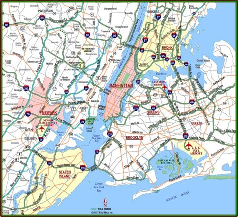 Map Of New York Metropolitan Area - Map : Resume Examples #jP8J4rbKVd