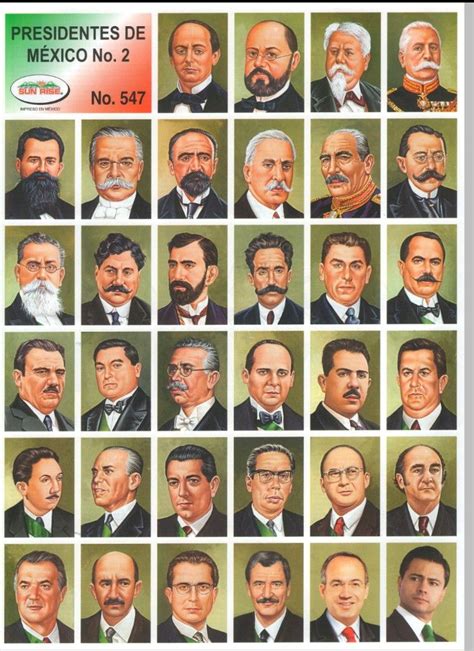 Presidentes de México No. 2 | Historia de mexico, Fotos de lucero ...