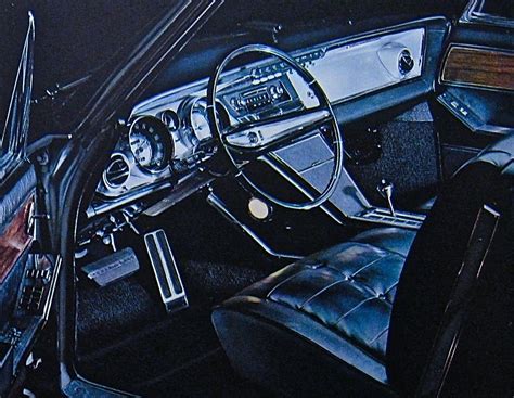 1963 Buick Riviera interior shown with the optional leather upholstery ...