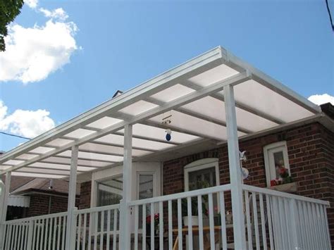 Clear roofs, non-insulated - Sepio weather shelters | Roof design, Polycarbonate roof panels ...