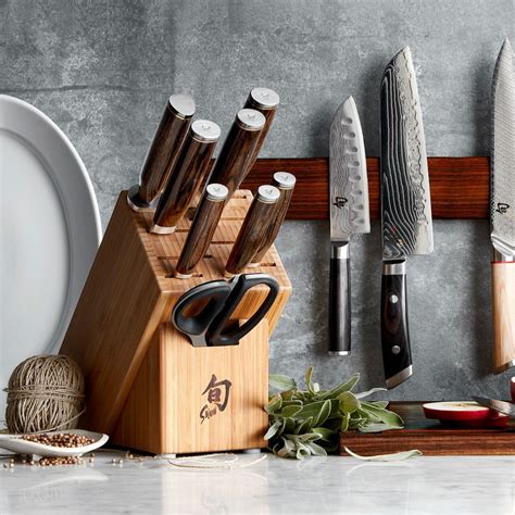 Shun Premier 9-Piece Knife Block Set | Williams Sonoma AU