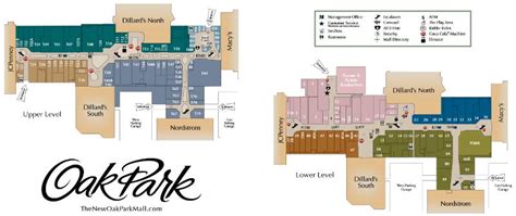 Oak Park Mall Map – Map Of The World