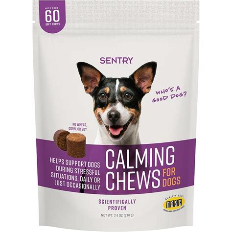 SENTRY Calming Chews for Dogs, 60 Count | Allivet