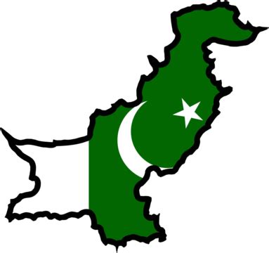 Pakistan Map Map Border Svg Vector, Map, Border, Svg PNG and Vector with Transparent Background ...