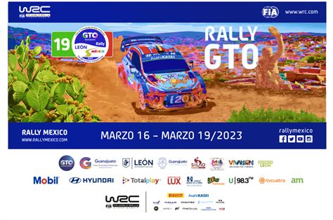 RALLY GTO 2023 - Agenda de Eventos de Guanajuato