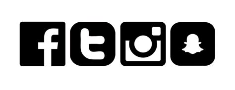 Facebook Twitter Instagram Icon #237091 - Free Icons Library