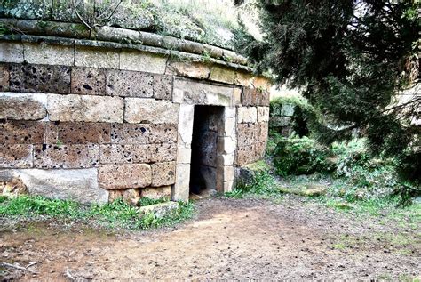 Etruscan Tombs, Banditaccia Necropolis, Cerveteri, Italy | Interior design history, Necropolis ...