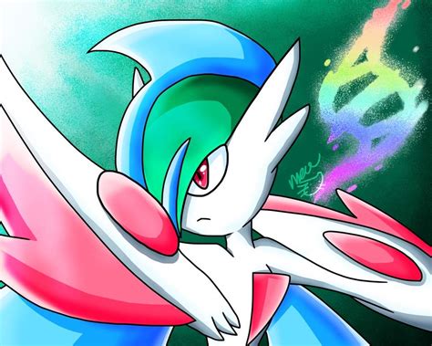 Mega Gallade Fan Art | Pokémon Amino