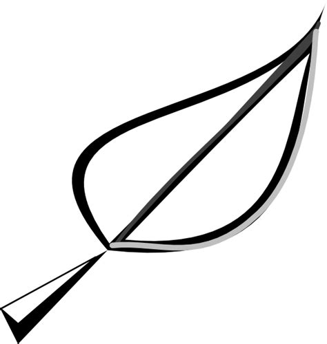 Leaf Outline Clip Art at Clker.com - vector clip art online, royalty free & public domain