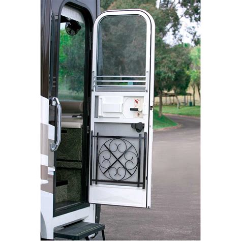 RV Screen Door Grille, Black - Camping World