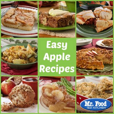 50+ Easy Apple Recipes: What to Make With Apples | MrFood.com