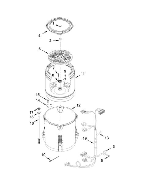 Kenmore Elite Washer Agitator Parts Diagram | Reviewmotors.co