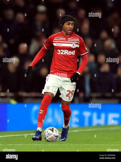 Middlesbrough's Djed Spence Stock Photo - Alamy