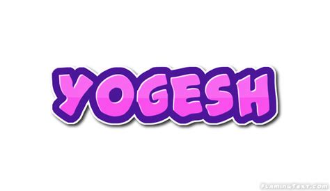 Yogesh Logo | Free Name Design Tool from Flaming Text