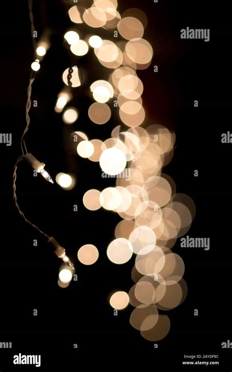 christmas lights bokeh background Stock Photo - Alamy