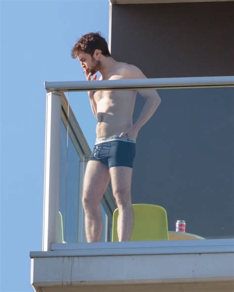 Daniel Radcliffe puffs on a cigarette in his pants in Australia | Metro News