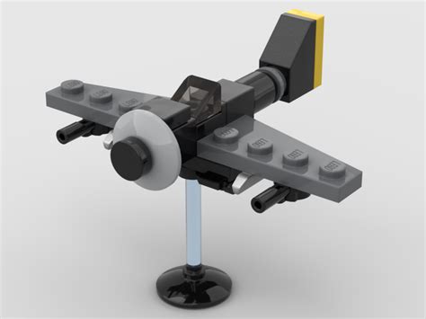 LEGO MOC Focke Wulf Fw-190 by Argatu Ioan | Rebrickable - Build with LEGO