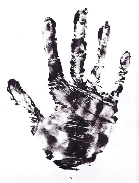 ink handprint by CaityLikesTurtles on DeviantArt