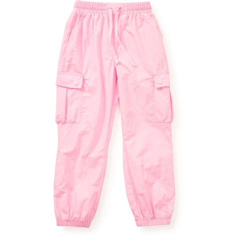 K-D Kids Parachute Pants - Light Pink | BIG W