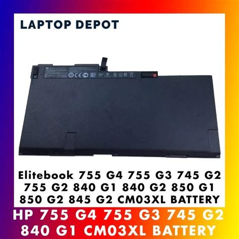 HP EliteBook 840 G3 / 850 G4 / CS03XL Series Laptop Battery, Computers ...