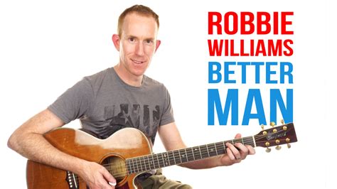 Better Man by Robbie Williams - Nail Guitar