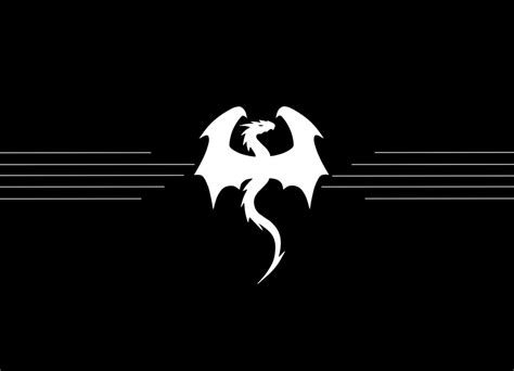 White Dragon Logo - LogoDix