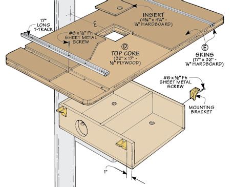 Drill Press Table with Storage | Woodworking Project | Woodsmith Plans