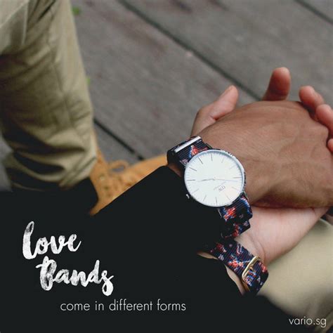 Love bands come in different forms