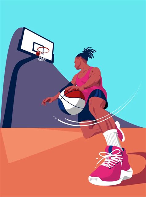 140 Captivating Sport Illustration Examples by Top Freelance Artists