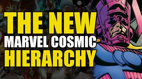 The New Marvel Cosmic Hierarchy - YouTube