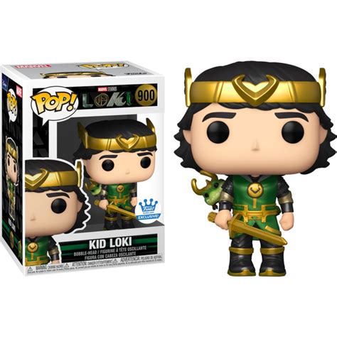 Loki (2021) | Kid Loki Metallic Funko Pop! Vinyl Figure (Funko / Popcultcha Exclusive) | Popcultcha