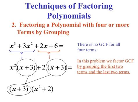 Factoring By Grouping Box Method Worksheet - FactorWorksheets.com