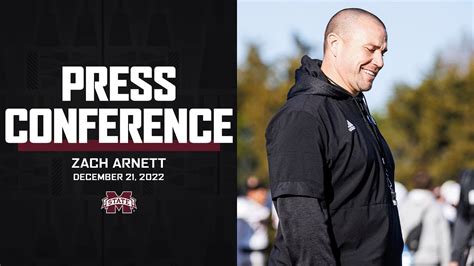 FOOTBALL | ZACH ARNETT WEEKLY MEDIA SESSION - YouTube