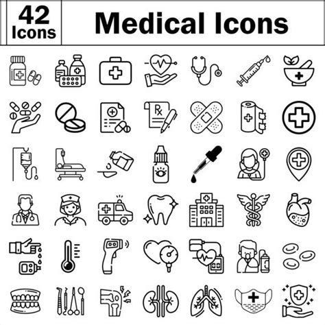 Medical & Doctor Icons, Healthcare Clipart, Medical Clipart, Medical ...