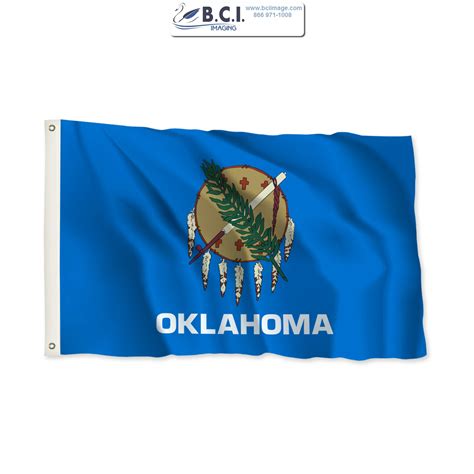 U.S. State, Territory or District Flag 2′ x 3′ Oklahoma – BCI Imaging Supplies