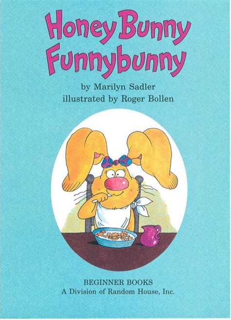 Honey Bunny Funnybunny by Marilyn Sadler: 9780679881810 | Brightly Shop