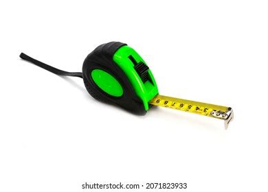 Green Tape Measure Isolated On White Stock Photo 2071823933 | Shutterstock