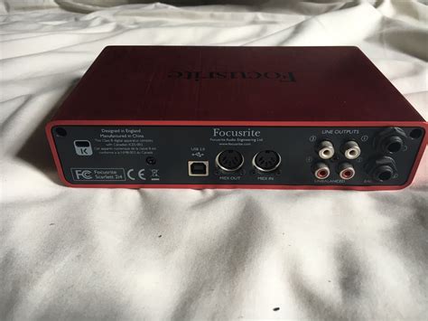 Focusrite Scarlett 2i4 image (#1513794) - Audiofanzine